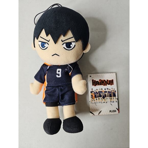 Official TOBIO KAGEYAMA NO. 9 Haikyuu!! 9 in. Plush - Picture 1 of 14